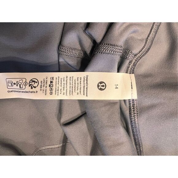 lululemon woman’s 14 Align High-Rise Pant 28" solar grey leggings yoga workout - Picture 5 of 7